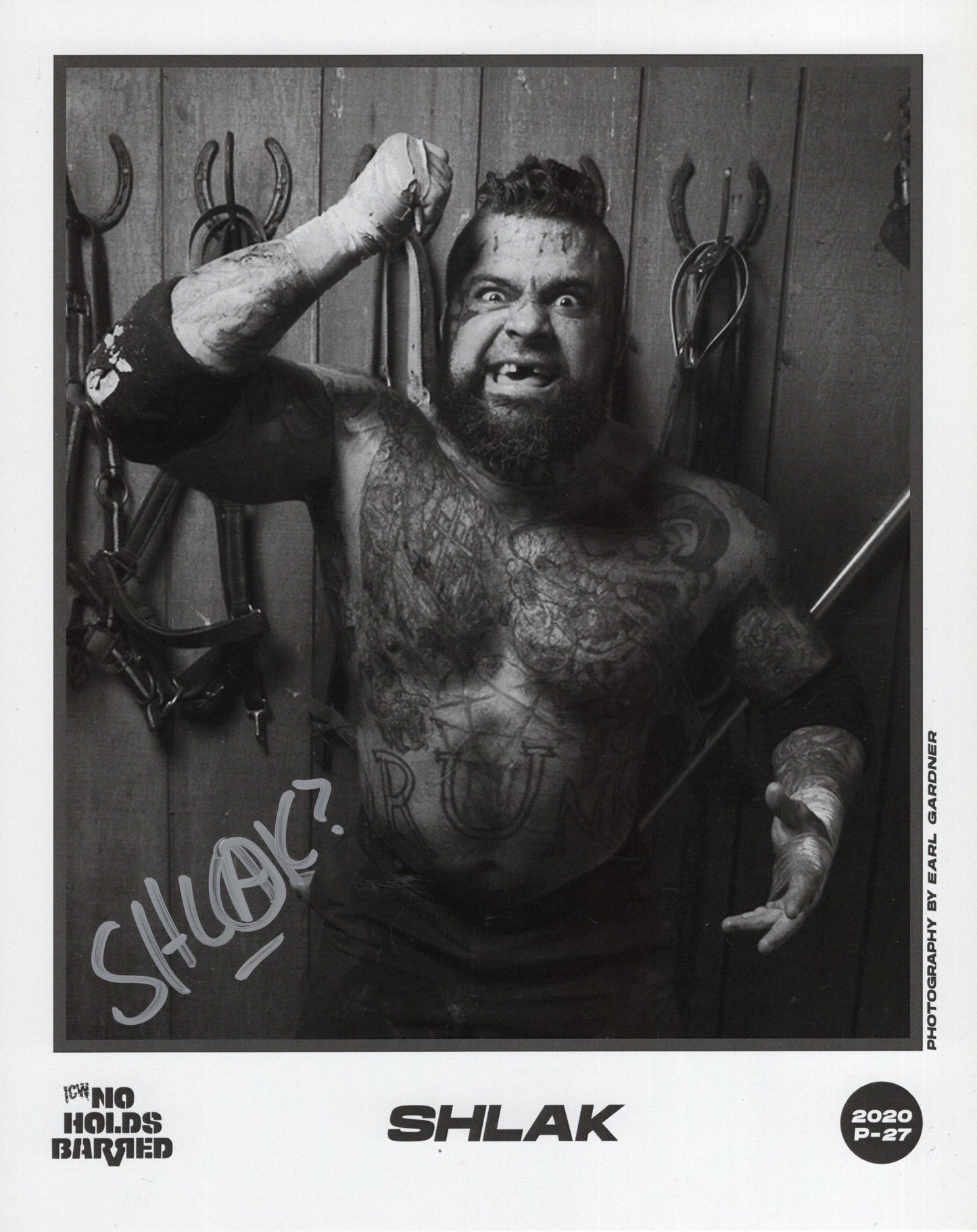 SHLAK (8x10) ICW NHB promo photo signed auto autographed