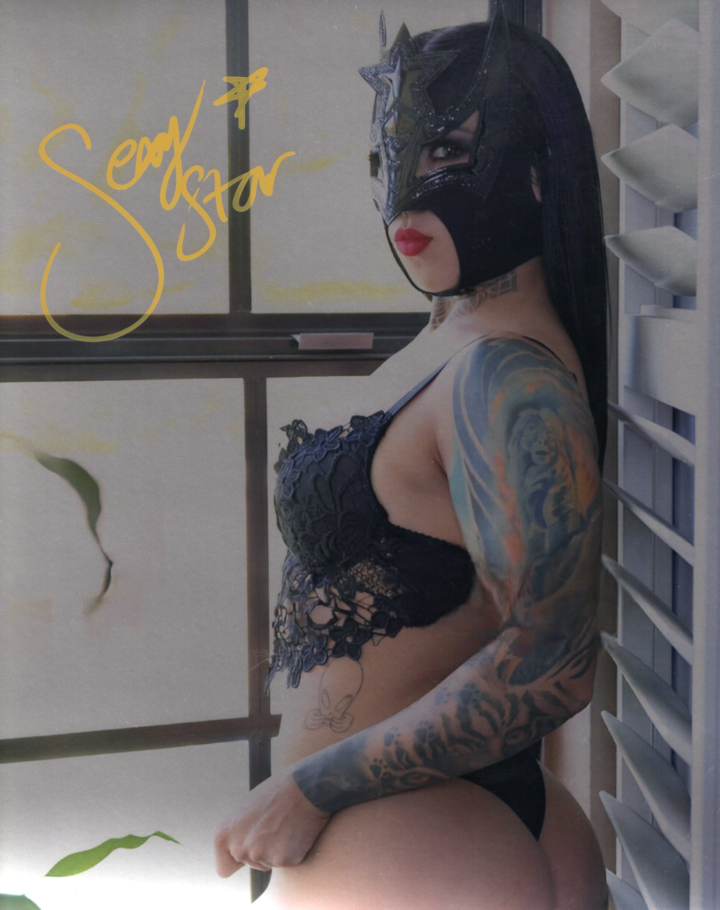 Sexy Star II 2 Gatubela (8x10) Metallic AAA photo signed auto autographed