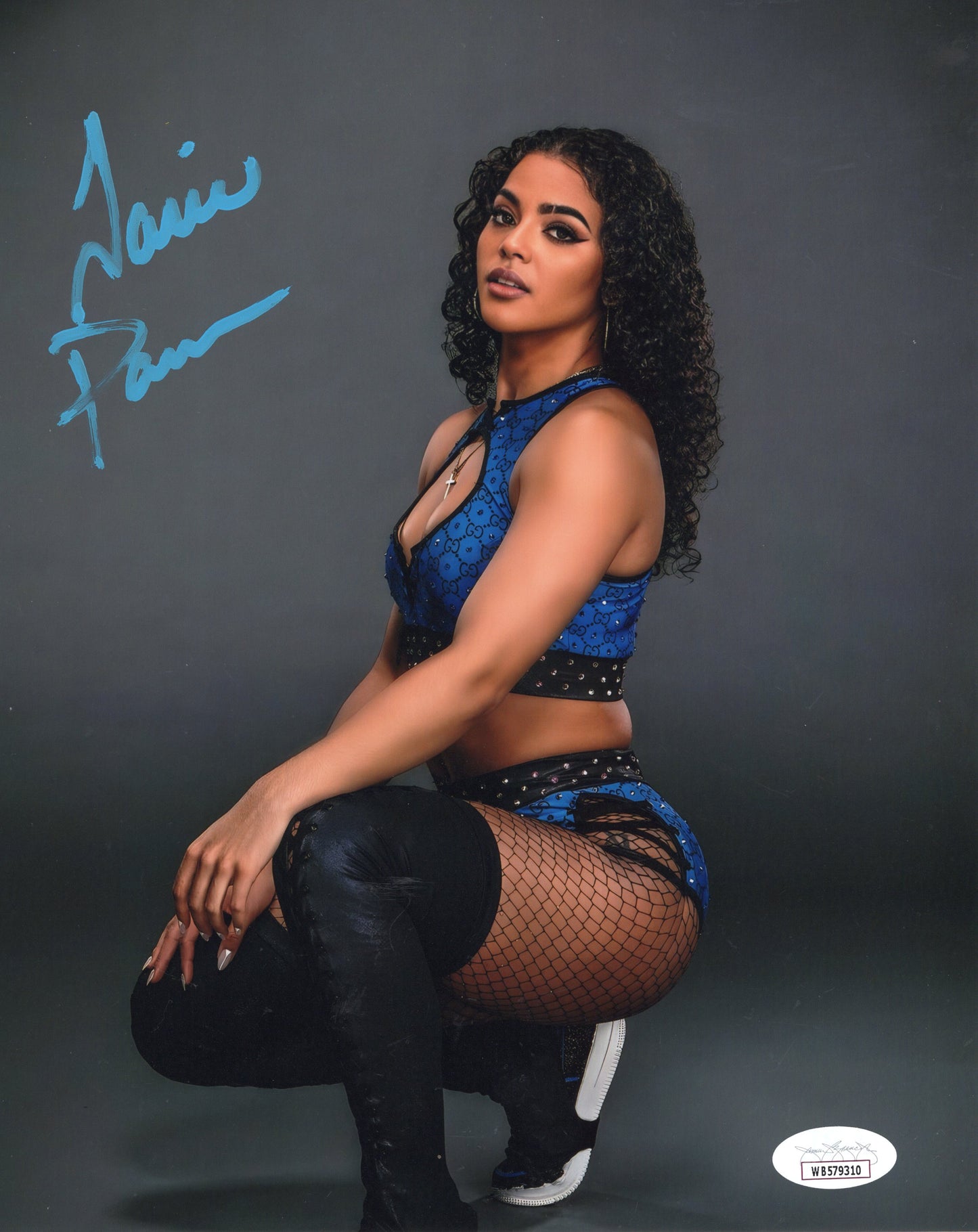 Jaida Parker (8x10) WWE NXT photo signed auto autographed JSA COA