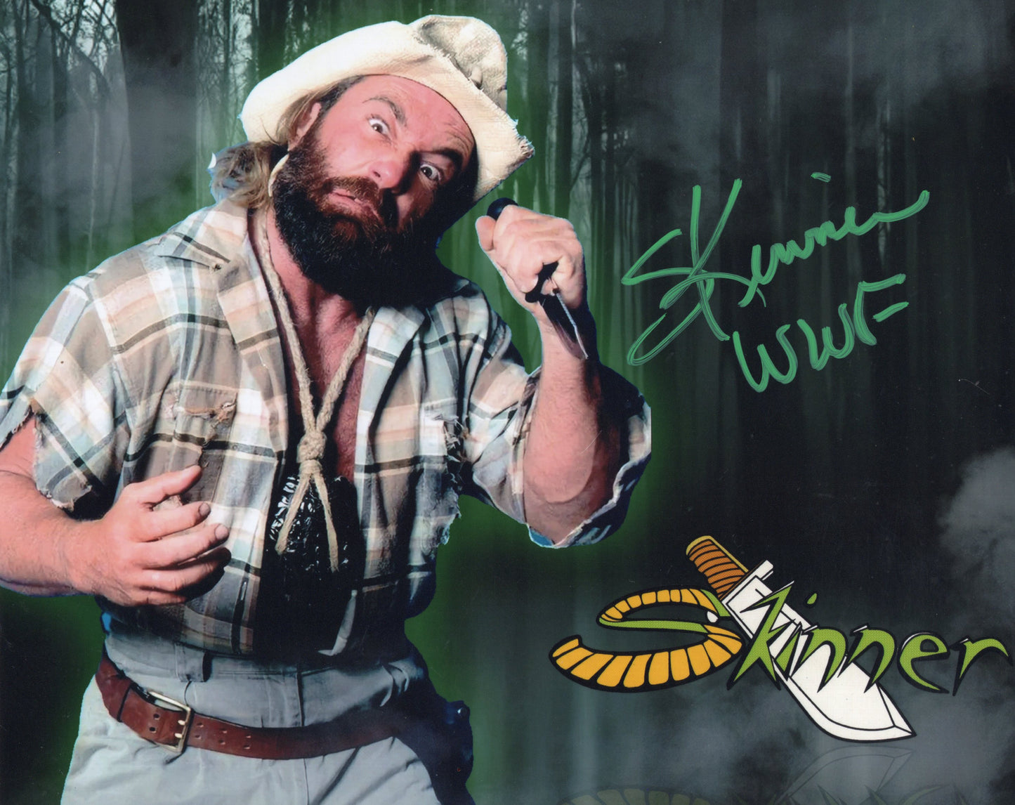 Skinner Steve Keirn (8x10) photo signed auto autographed WWF