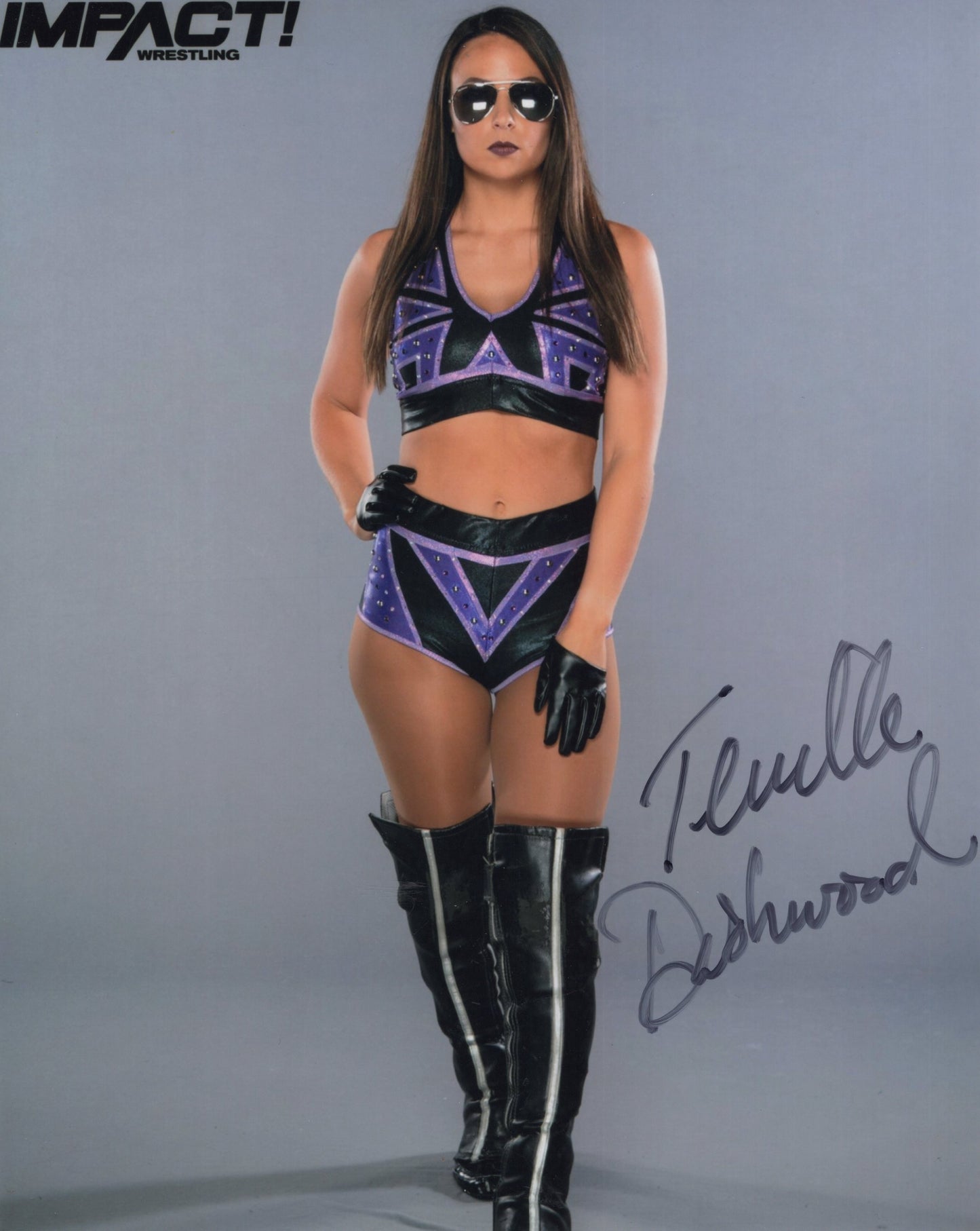 Tenille Dashwood Emma (8x10) photo signed auto autographed TNA WWE IMPACT