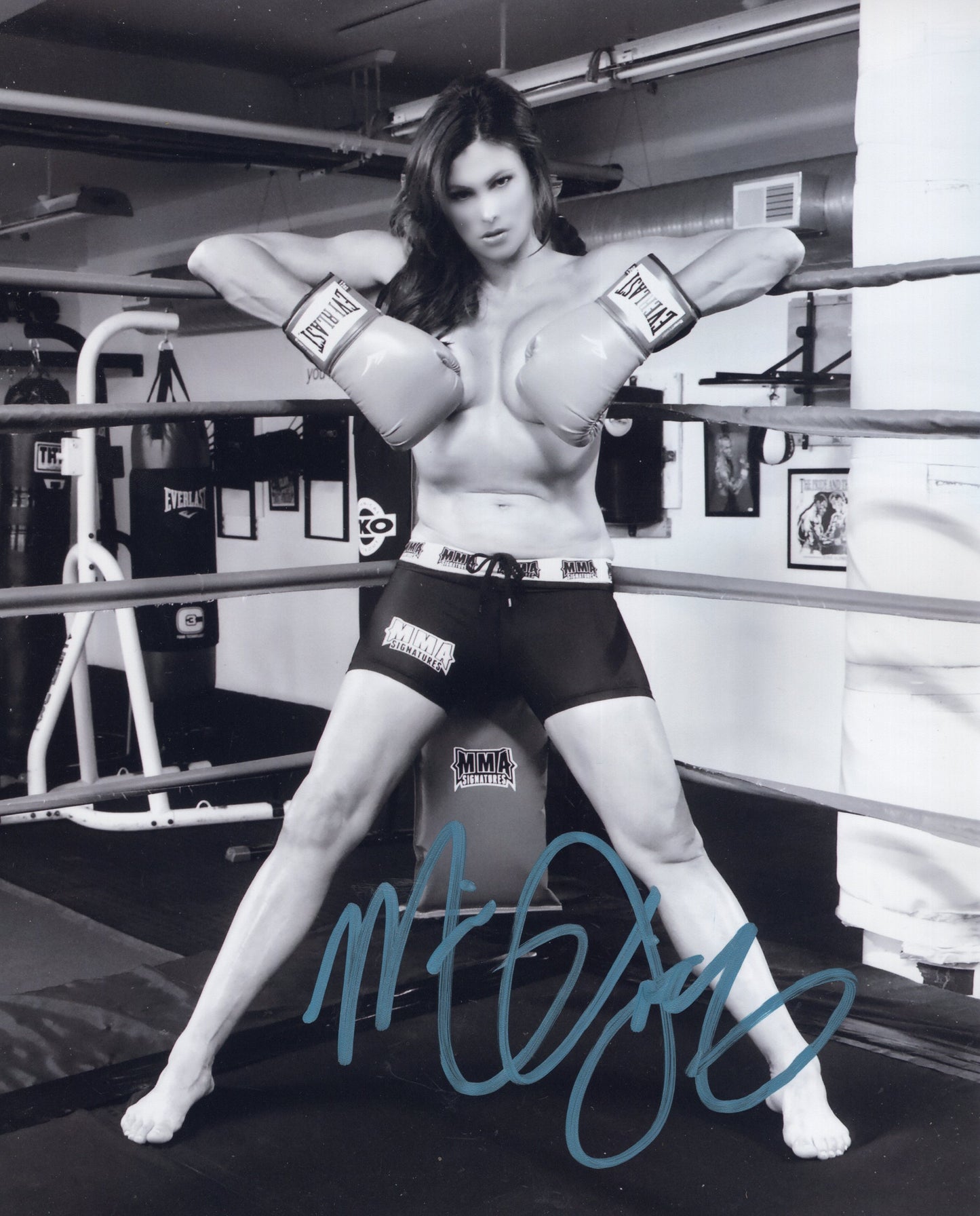 Jackie Gayda Miss jackie (8x10) WWE photo signed auto autographed