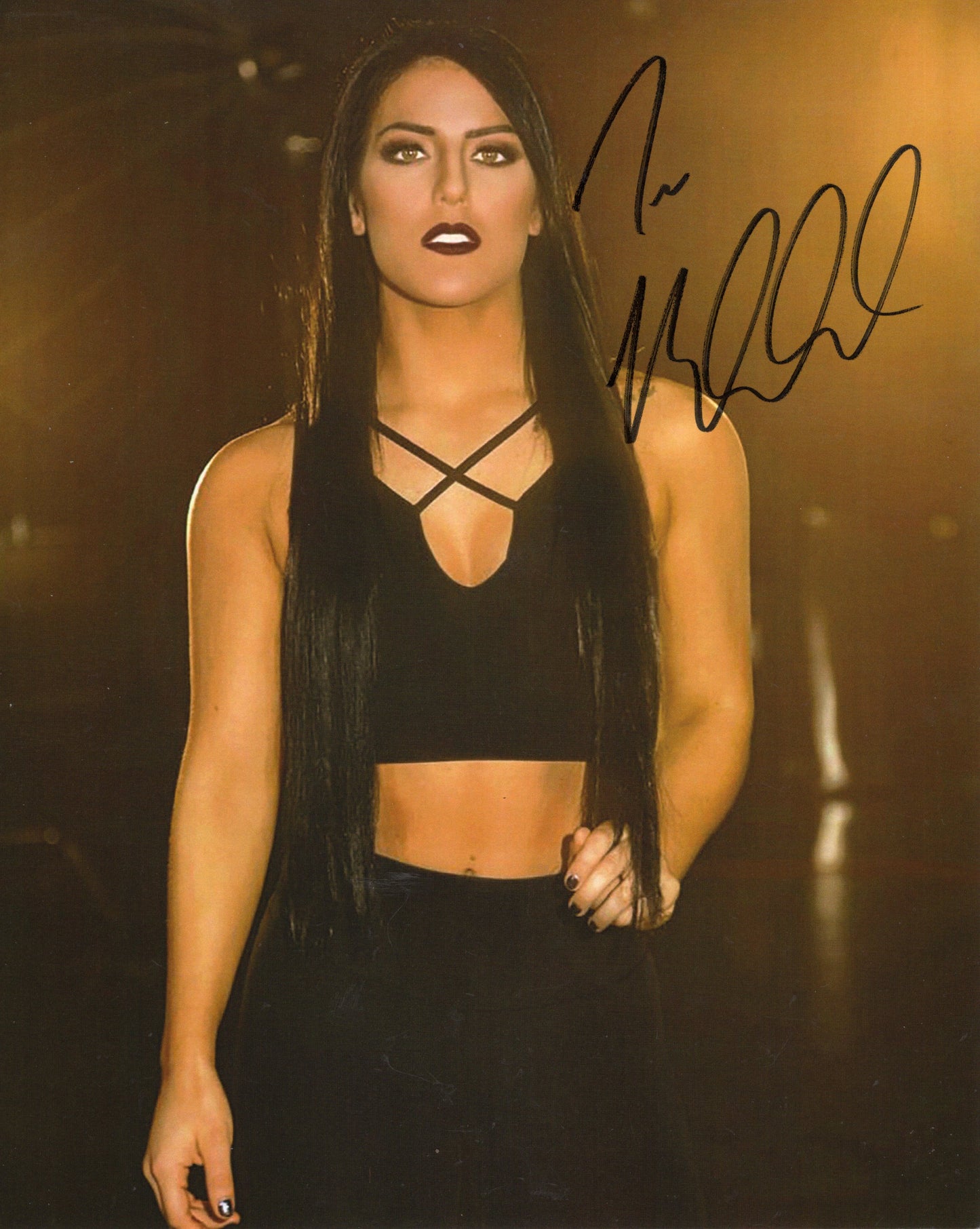 Tessa Blanchard (8x10) TNA AAA photo signed auto autographed