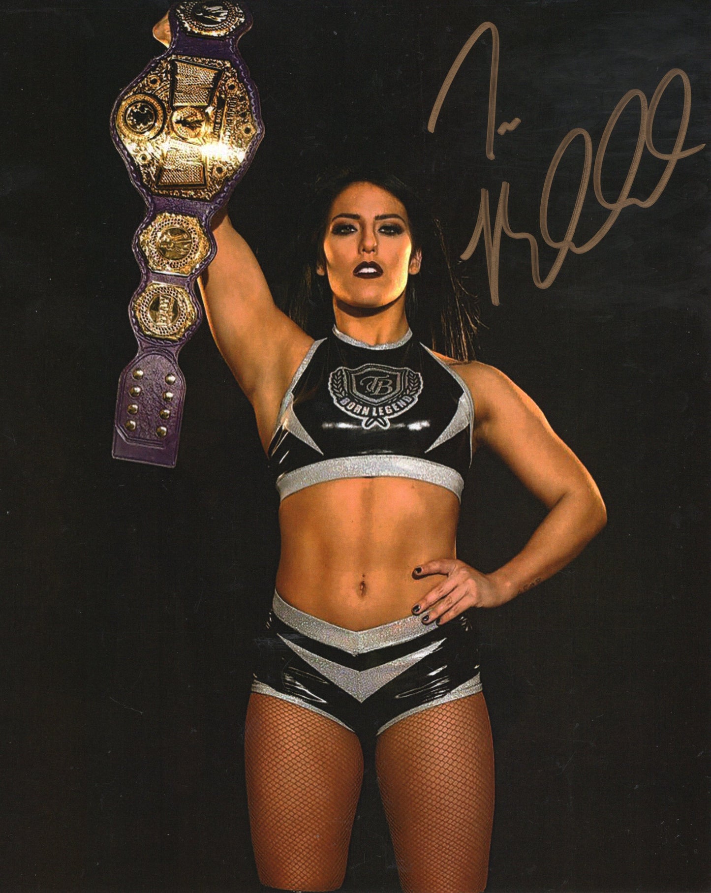 Tessa Blanchard (8x10) TNA AAA photo signed auto autographed