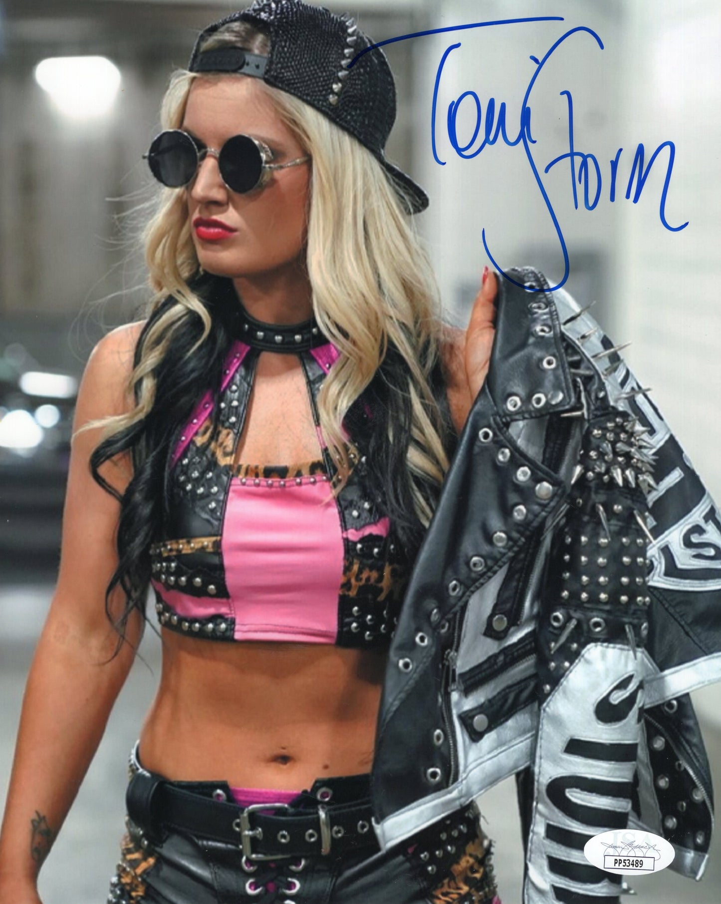 Toni Storm (8x10) JSA COA AEW WWE NXT photo signed auto autographed