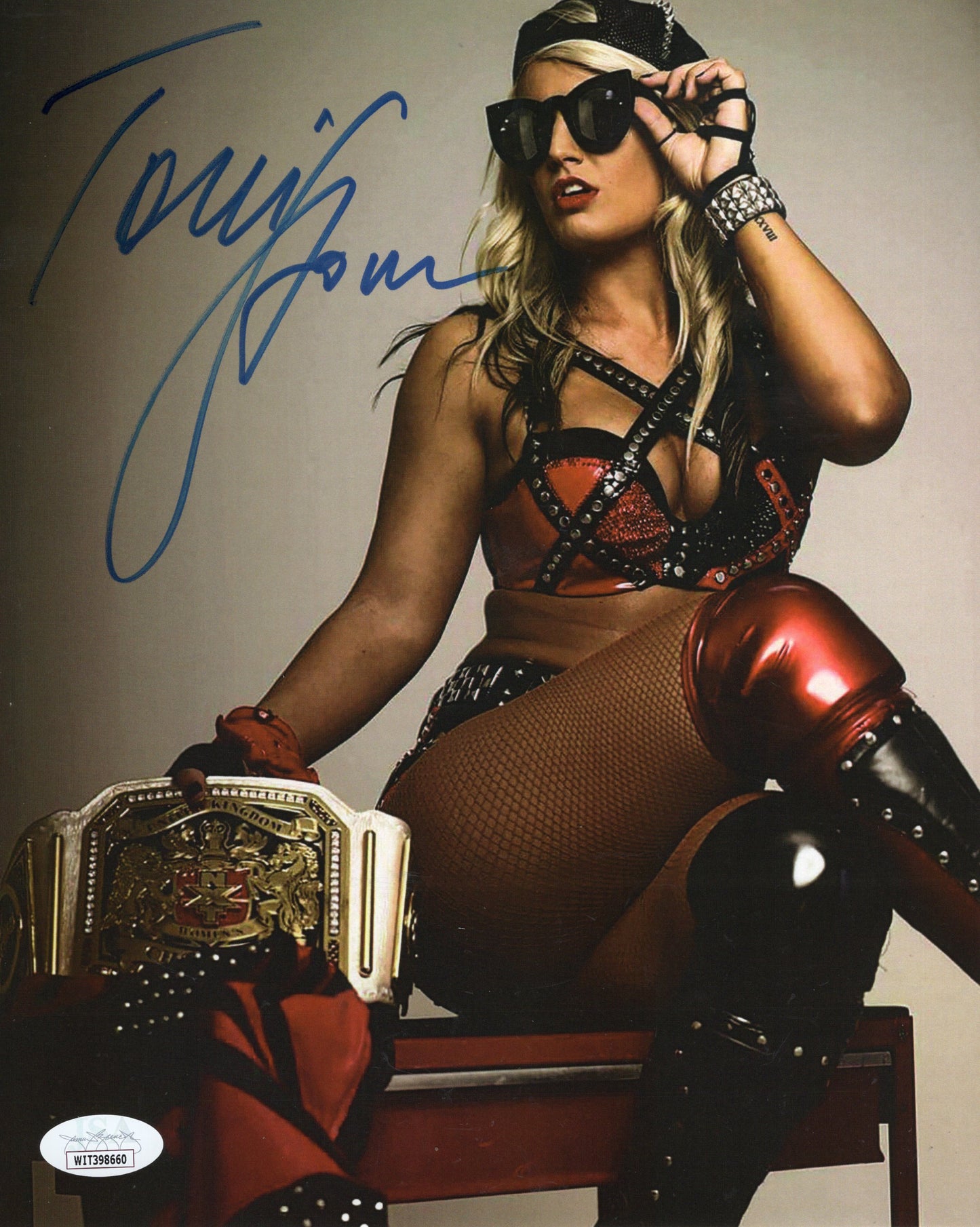 Toni Storm (8x10) JSA COA AEW WWE NXT photo signed auto autographed
