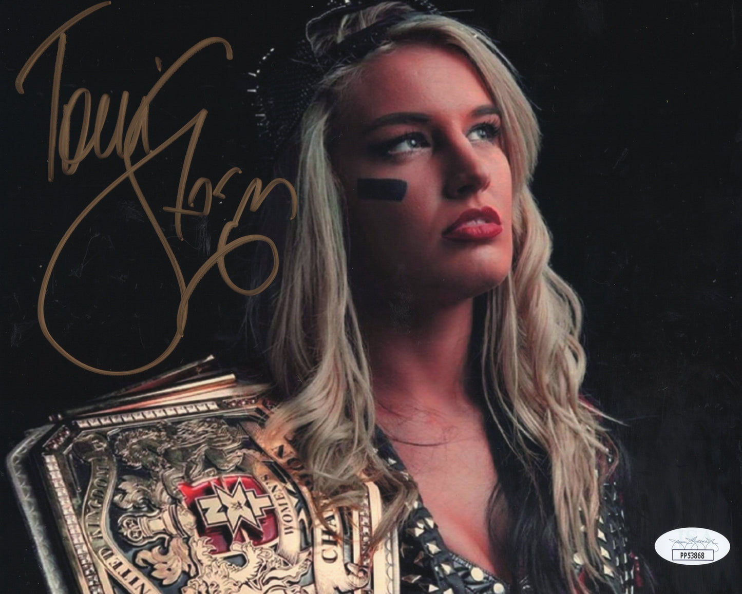 Toni Storm (8x10) JSA COA AEW WWE NXT photo signed auto autographed