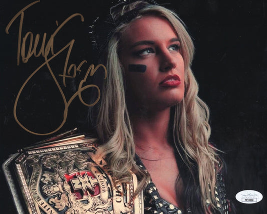 Toni Storm (8x10) JSA COA AEW WWE NXT photo signed auto autographed