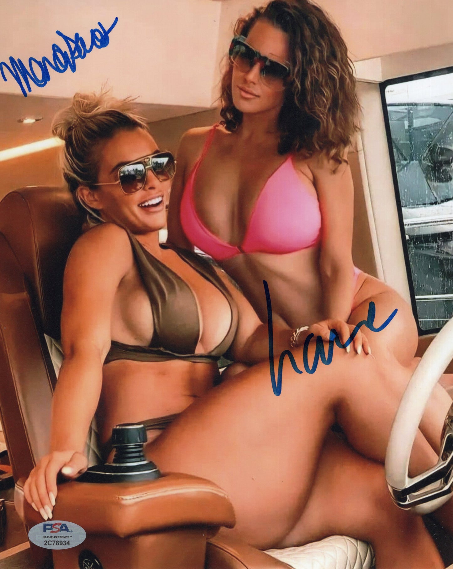 Mandy Rose Lana PSA COA (8x10) signed SEXY photo auto autographed WWE