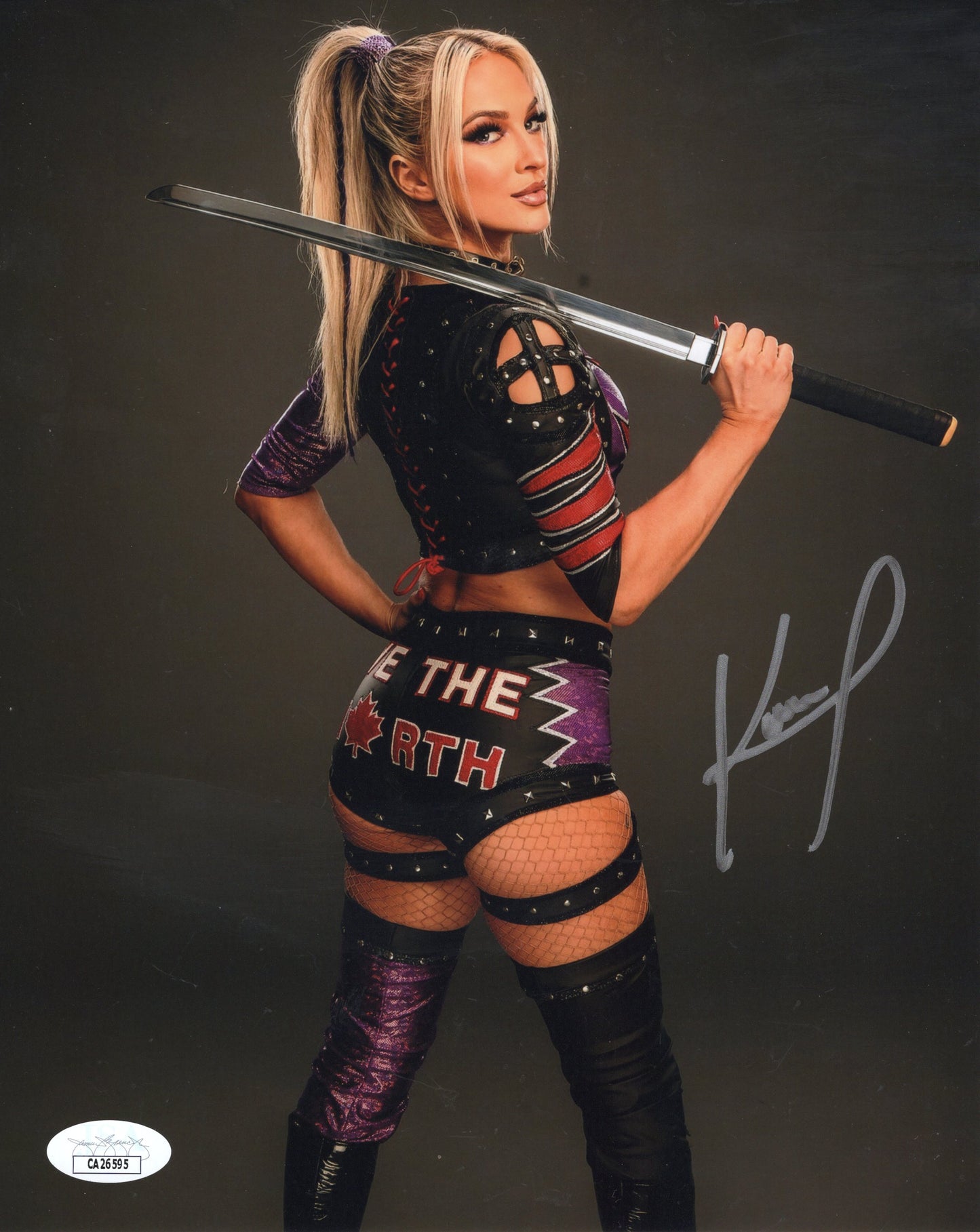 Karmen Petrovic (8x10) WWE NXT photo signed auto autographed JSA COA