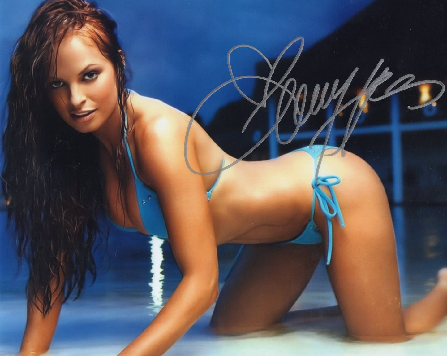 Christy Hemme (8x10) WWE TNA IMPACT photo signed auto autographed