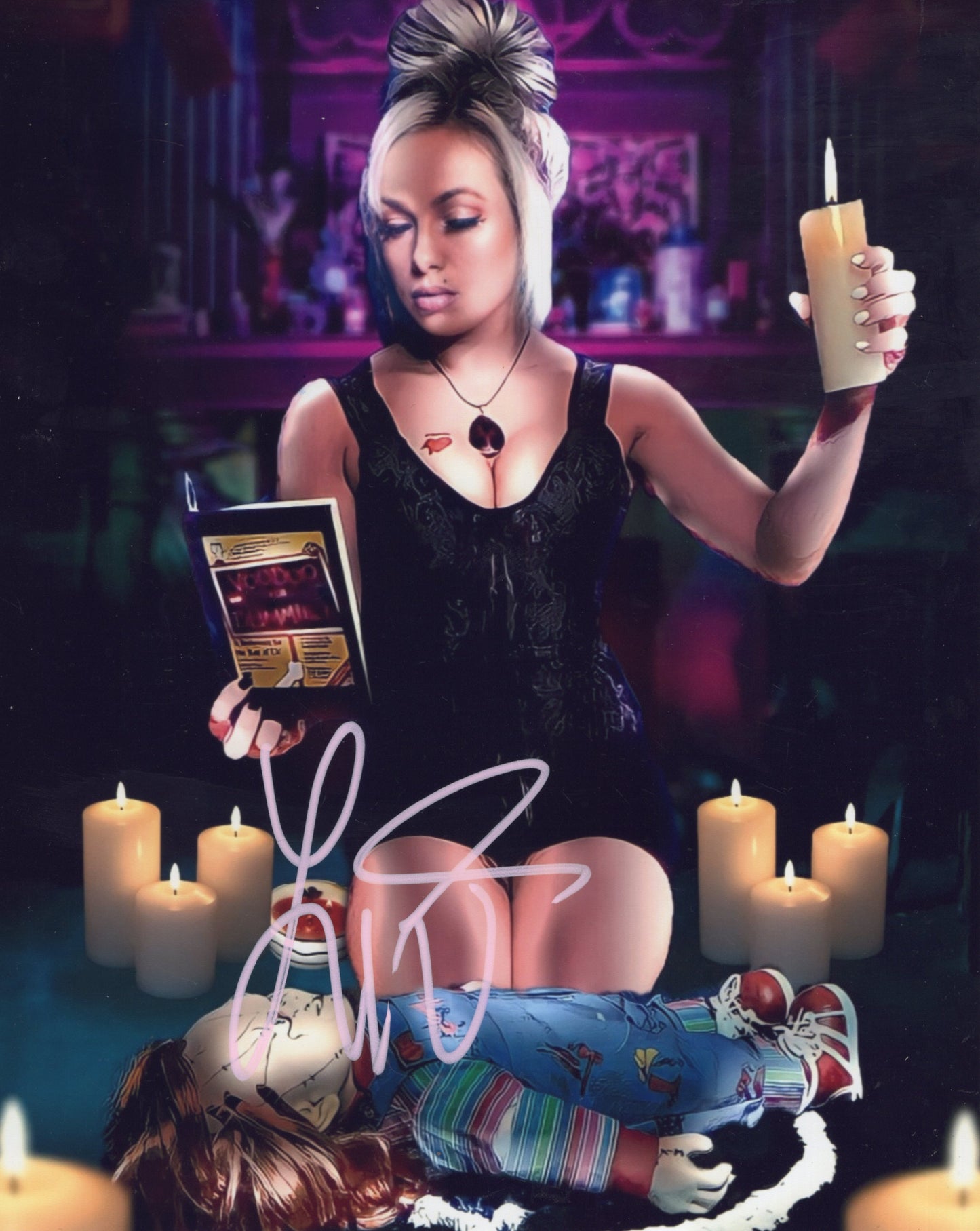 Liv Morgan 8x10 photo signed auto autographed WWE