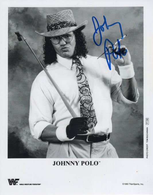 Raven Scotty Flamingo Johnny Polo (8x10) photo signed auto autographed ECW WWF WCW