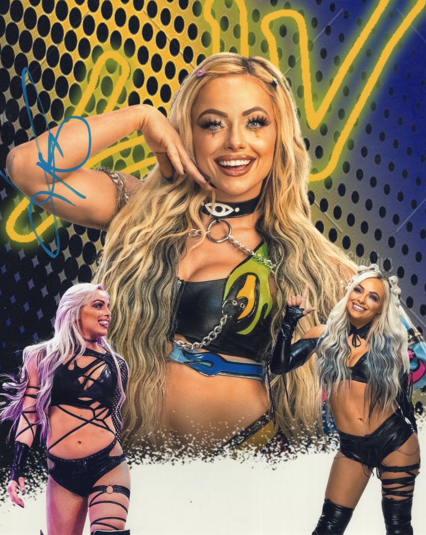 Liv Morgan 8x10 photo signed auto autographed WWE