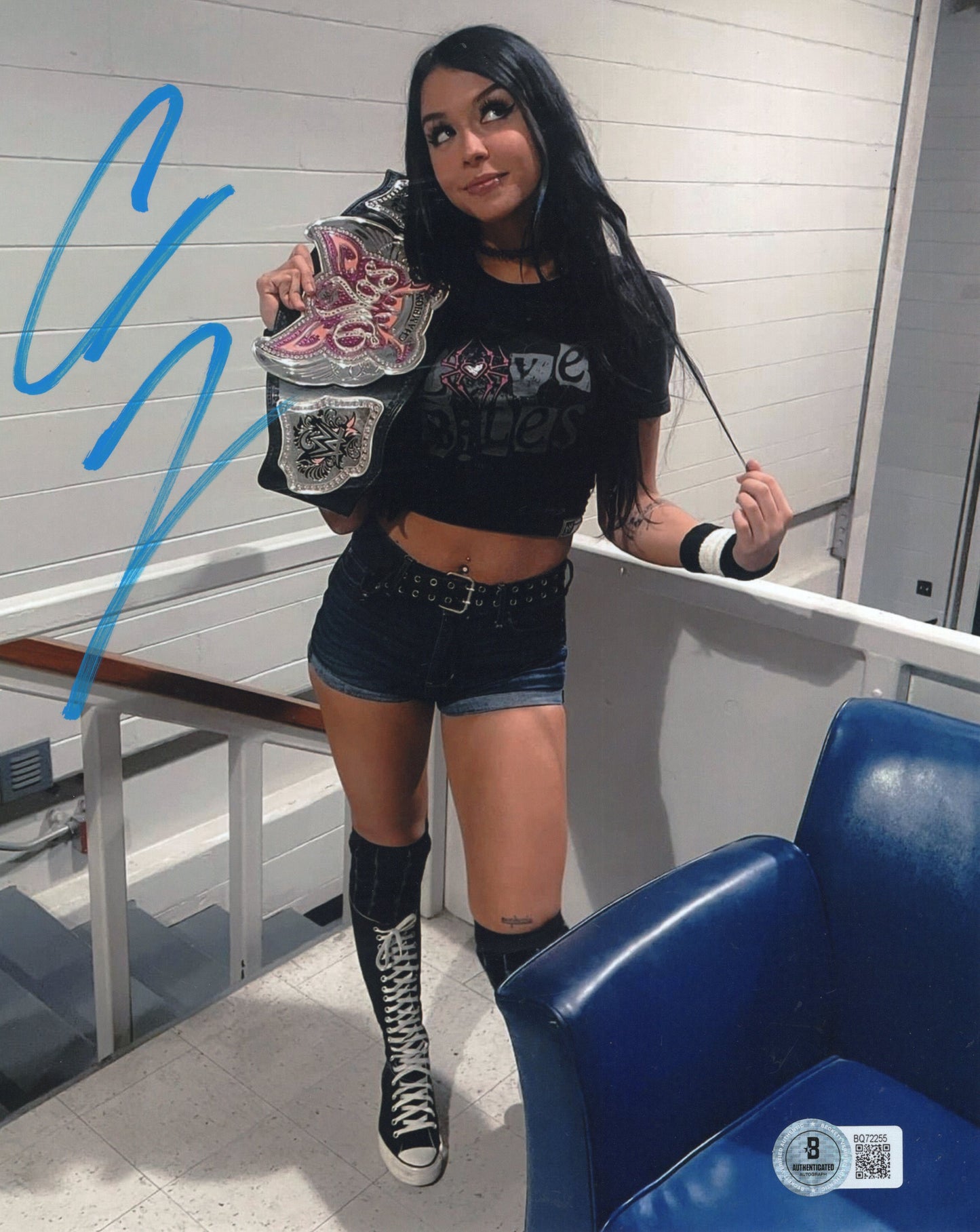 Cora Jade (8x10) Beckett COA NXT WWE photo signed auto autographed