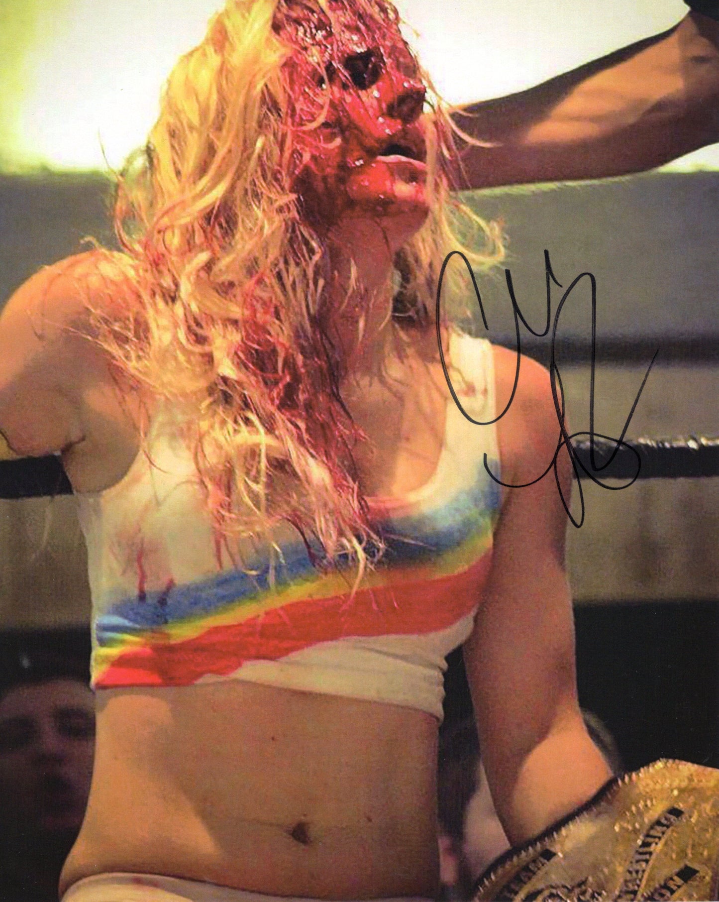 Candice Larae (8x10)  photo WWE WWF photo signed auto autographed