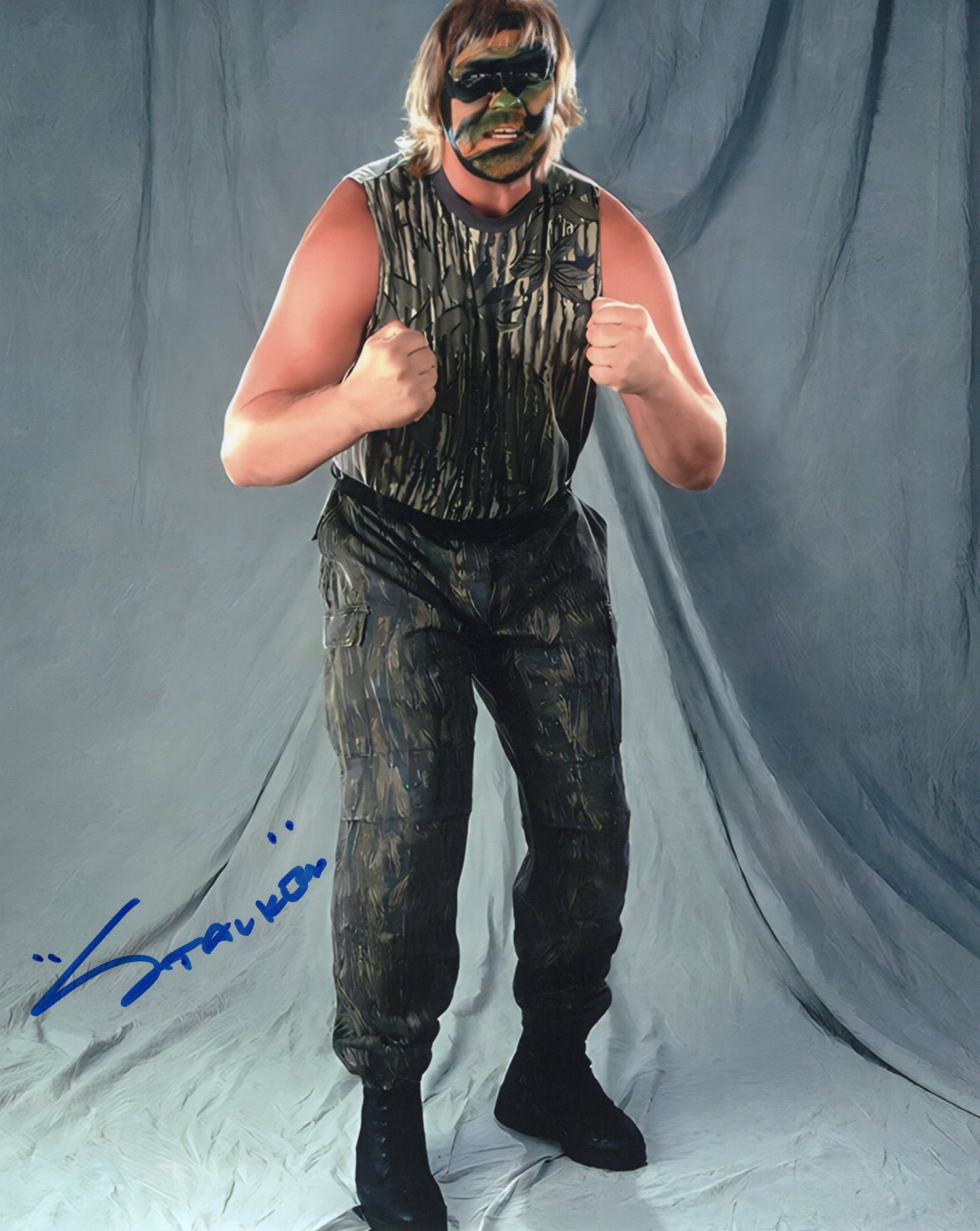 Stalker Barry Windham 8x10 photo signed auto autographed NWA WCW WWF