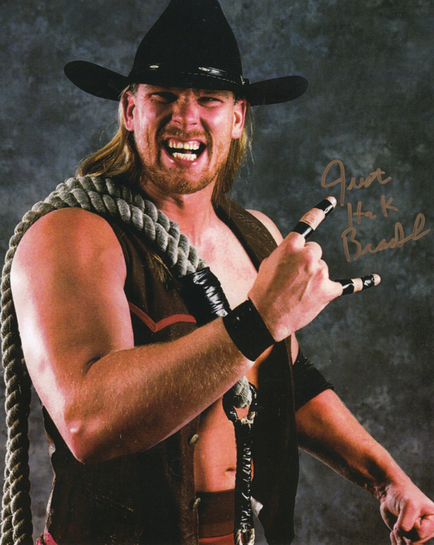 JBL signed (8x10) photo AEW TNA WWE WWF auto autographed