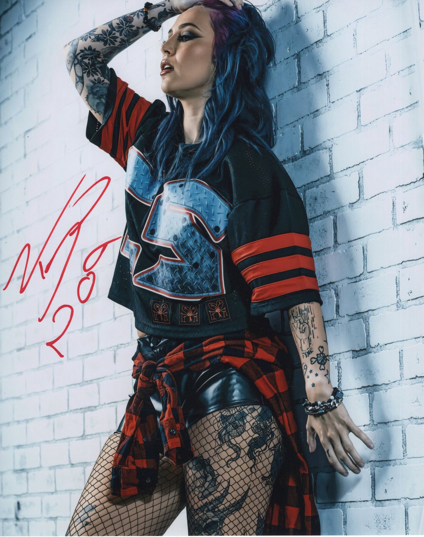 Tegan Nox 8x10 photo signed auto autographed WWE