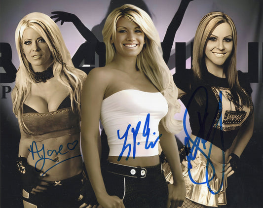 Beautiful People 8x10 photo signed auto autographed TNA IMPACT