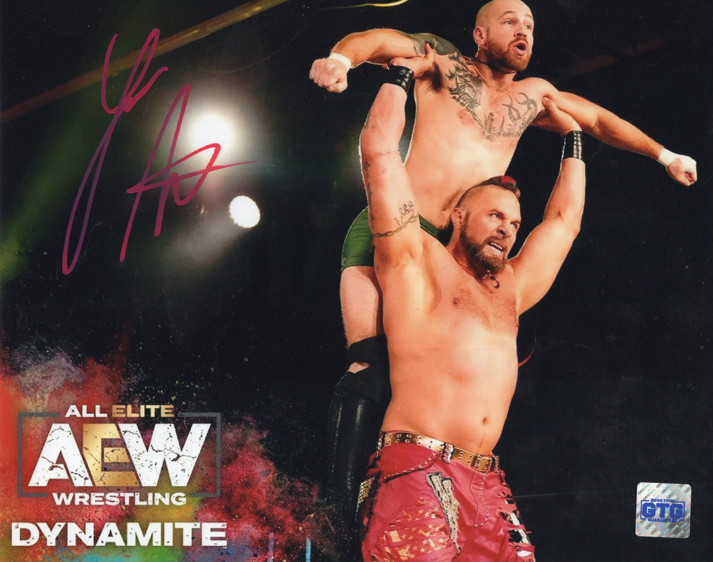 Murderhawk Lance Archer (8x10) TNA NJPW AEW photo signed autographed