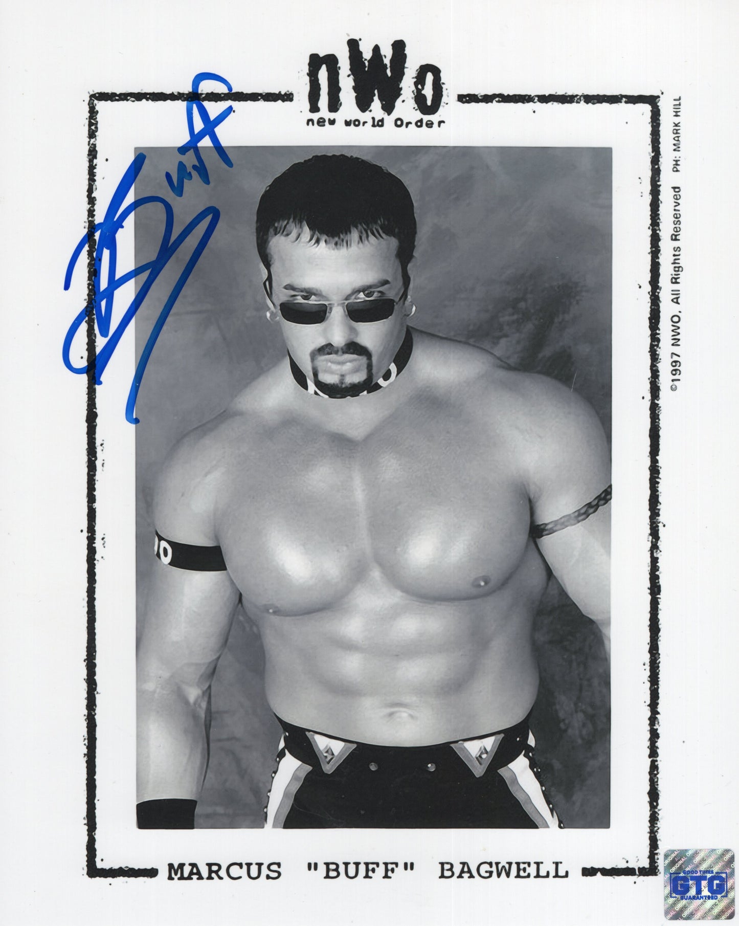 Buff Bagwell (8x10) WWE WCW NWO photo signed auto autographed