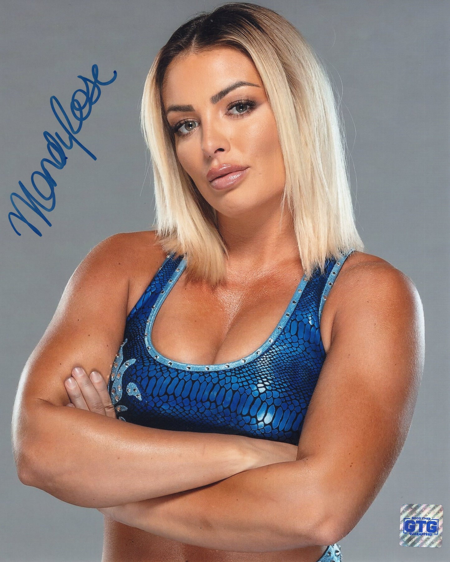 Mandy Rose (8x10) WWE photo signed auto autographed