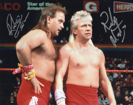 Rock N Roll Express (8x10) photo WWF WWE WCW auto autographed