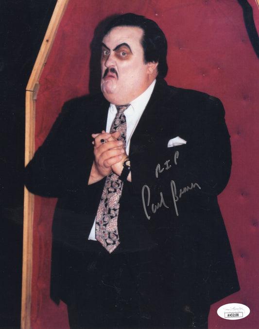 Paul Barer inscribed JSA COA (8x10) photo WWF WWEauto autographed