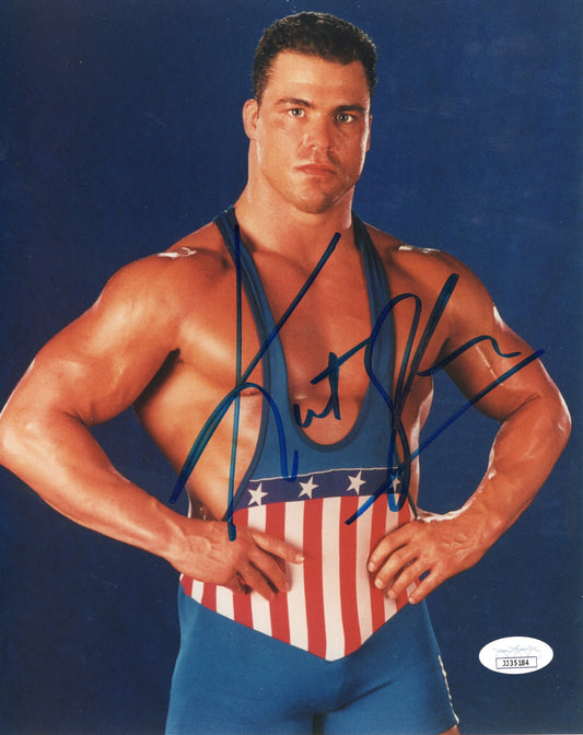 Kurt Angle JSA COA signed (8x10) photo WWE WWF auto autographed