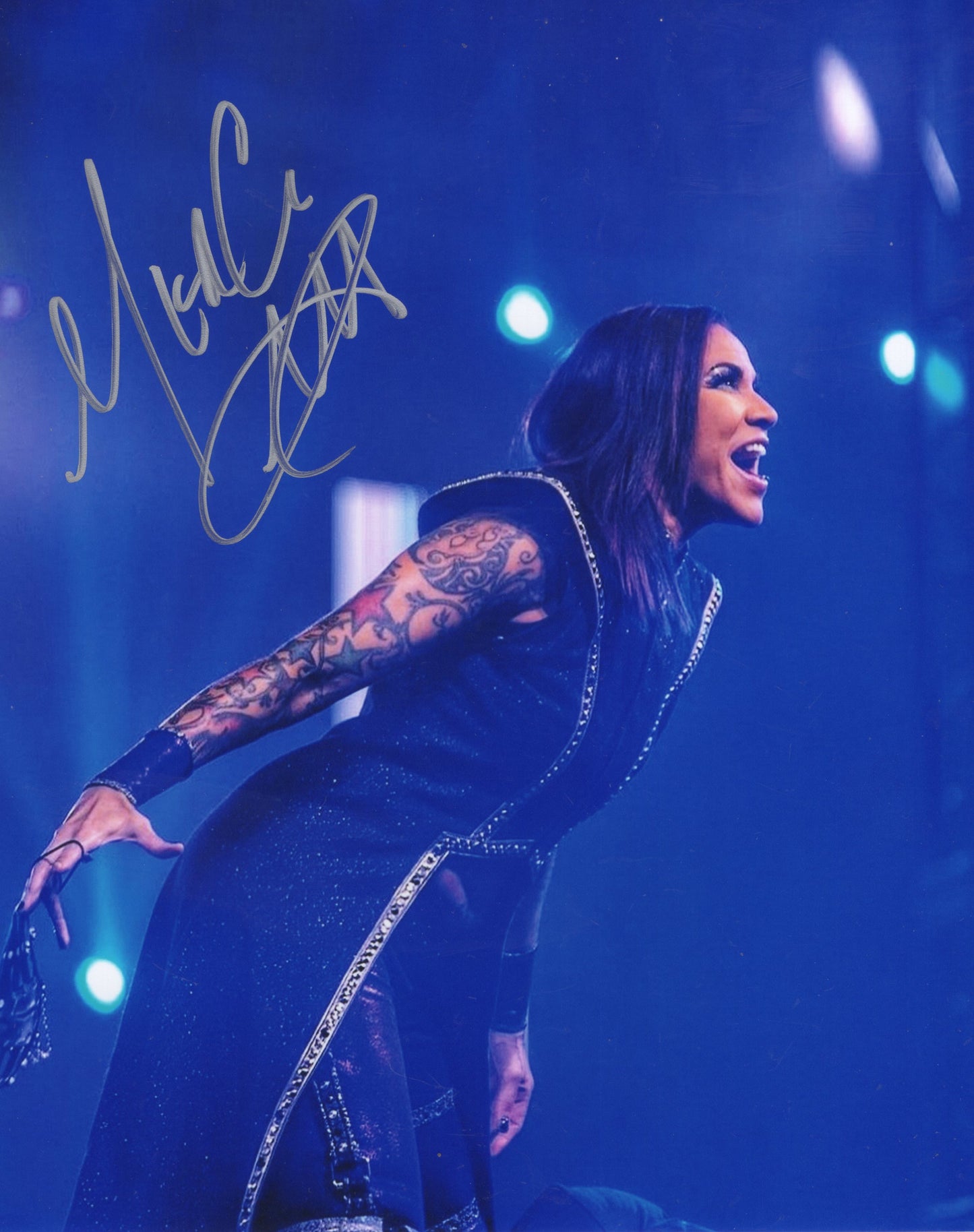 Mercedes Martinez signed (8x10) photo AEW ROHA TNA auto autographed