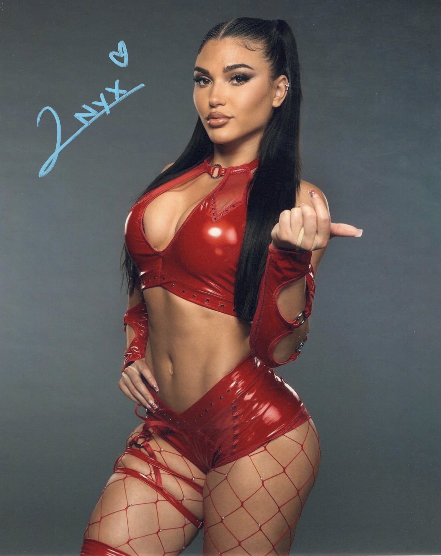 Jazmyn Nyx Jade Gentile (8x10) NXT WWE photo signed auto autographed