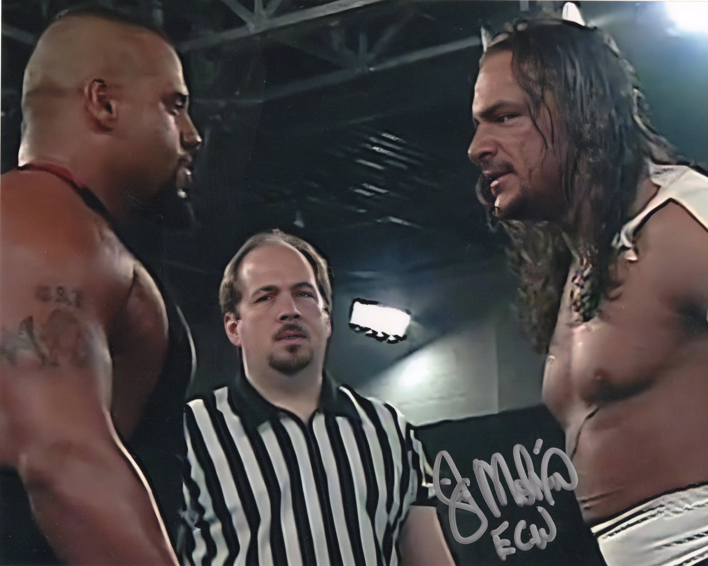 Jim Molineaux (8x10) ECW photo signed auto autographed
