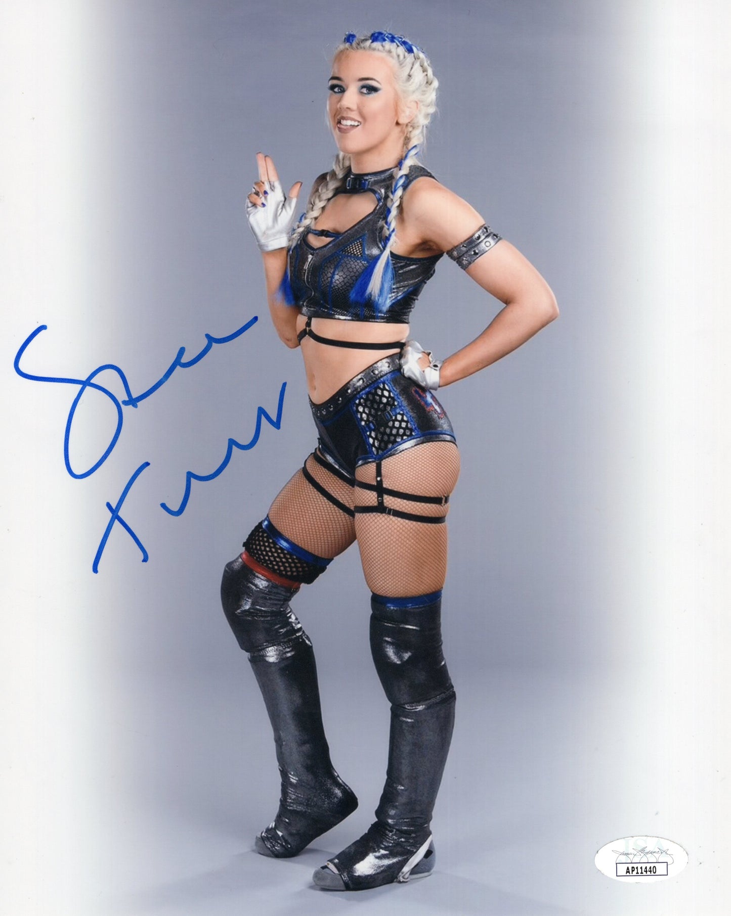 Stevie Turner (8x10) NXT Evolve WWE JSA COA photo signed auto autographed