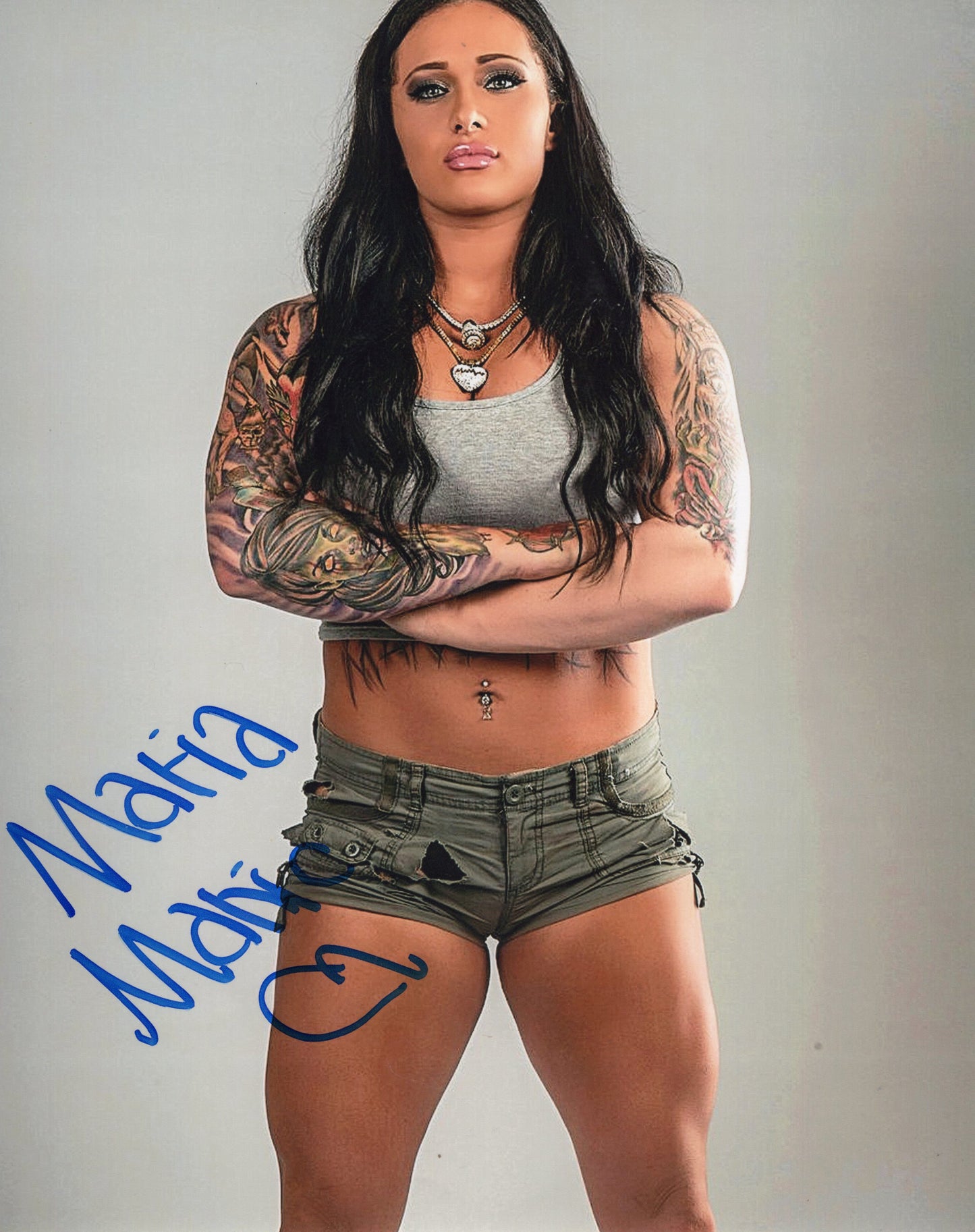Maria Manic (8x10) ROH photo signed auto autographed