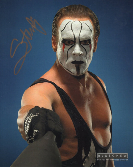 Sting 8x10 -WCW TNA WWE AEW photo signed auto autographed