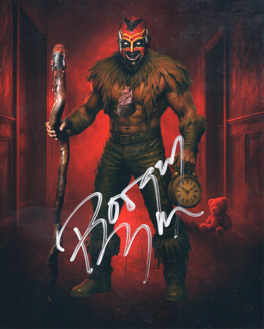 The Boogeyman (metallic 8x10) WWE WWF  photo signed autographed