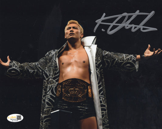 Kazuchika Okada (8x10) AEW NJPW  photo signed autographed JSA COA