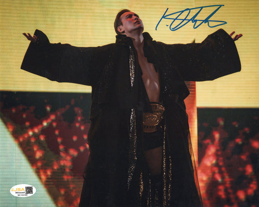 Kazuchika Okada (8x10) AEW NJPW  photo signed autographed JSA COA