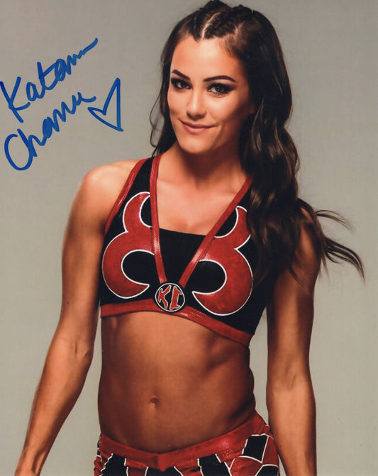 Katana Chance Katanna 8x10 NXT WWE signed autographed photo