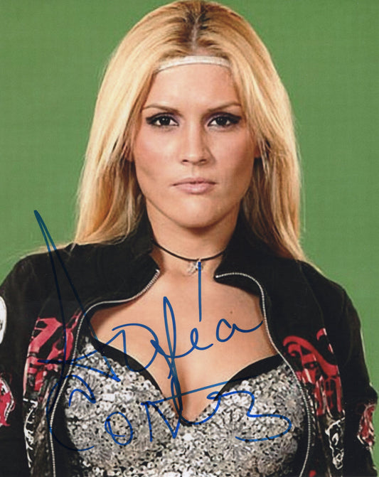 Sofea Cortez Ivilese Velez AEW TNA LUCHA 8x10 photo signed auto autographed