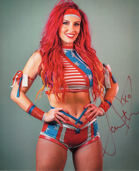 santana Garrett signed (8x10) photo WWE AEW ROH TNA auto autographed