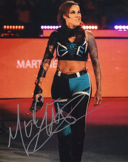 Mercedes Martinez signed (8x10) photo AEW ROH TNA auto autographed
