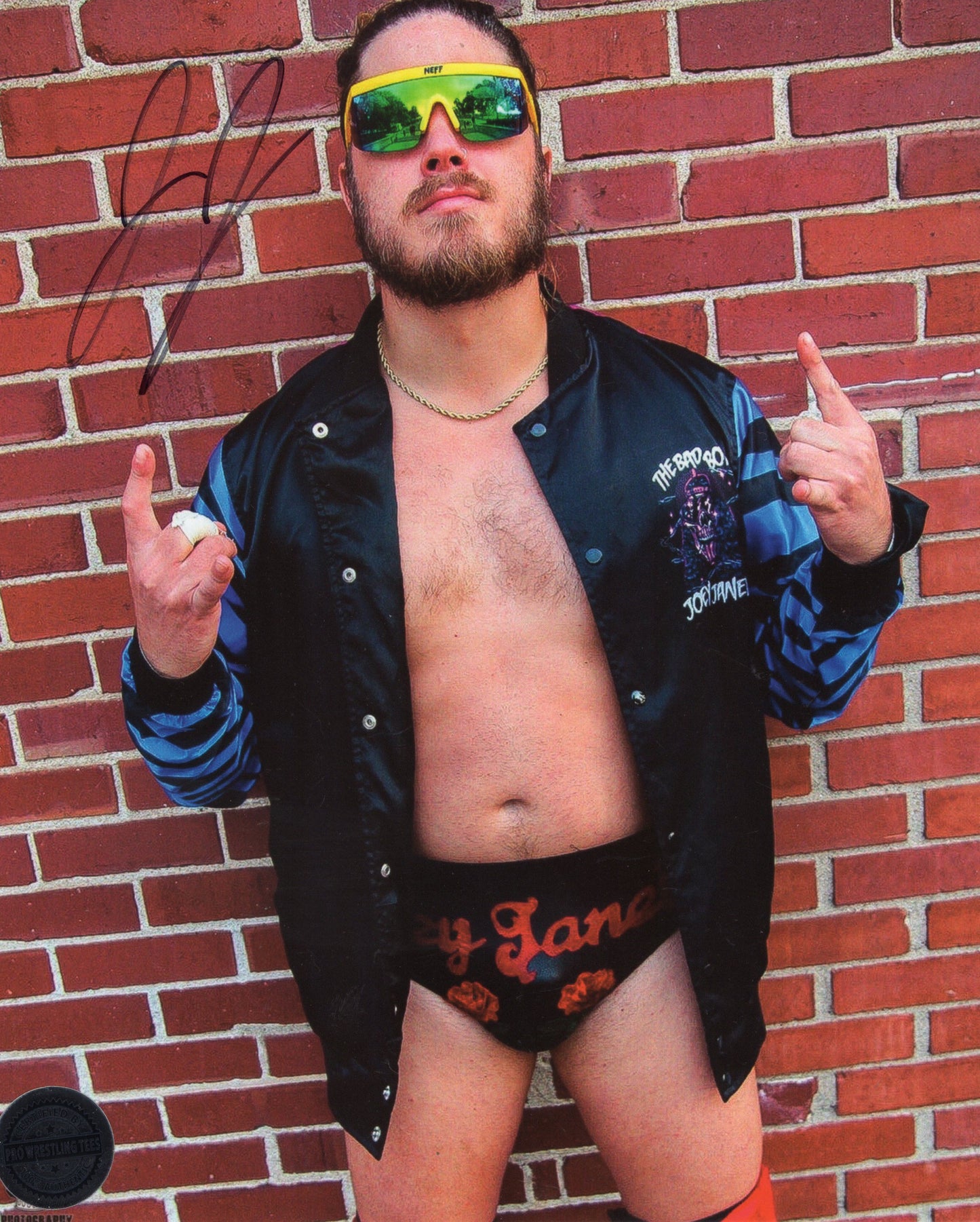 Joey Janela 8x10 photo signed auto autographed AEW ROH