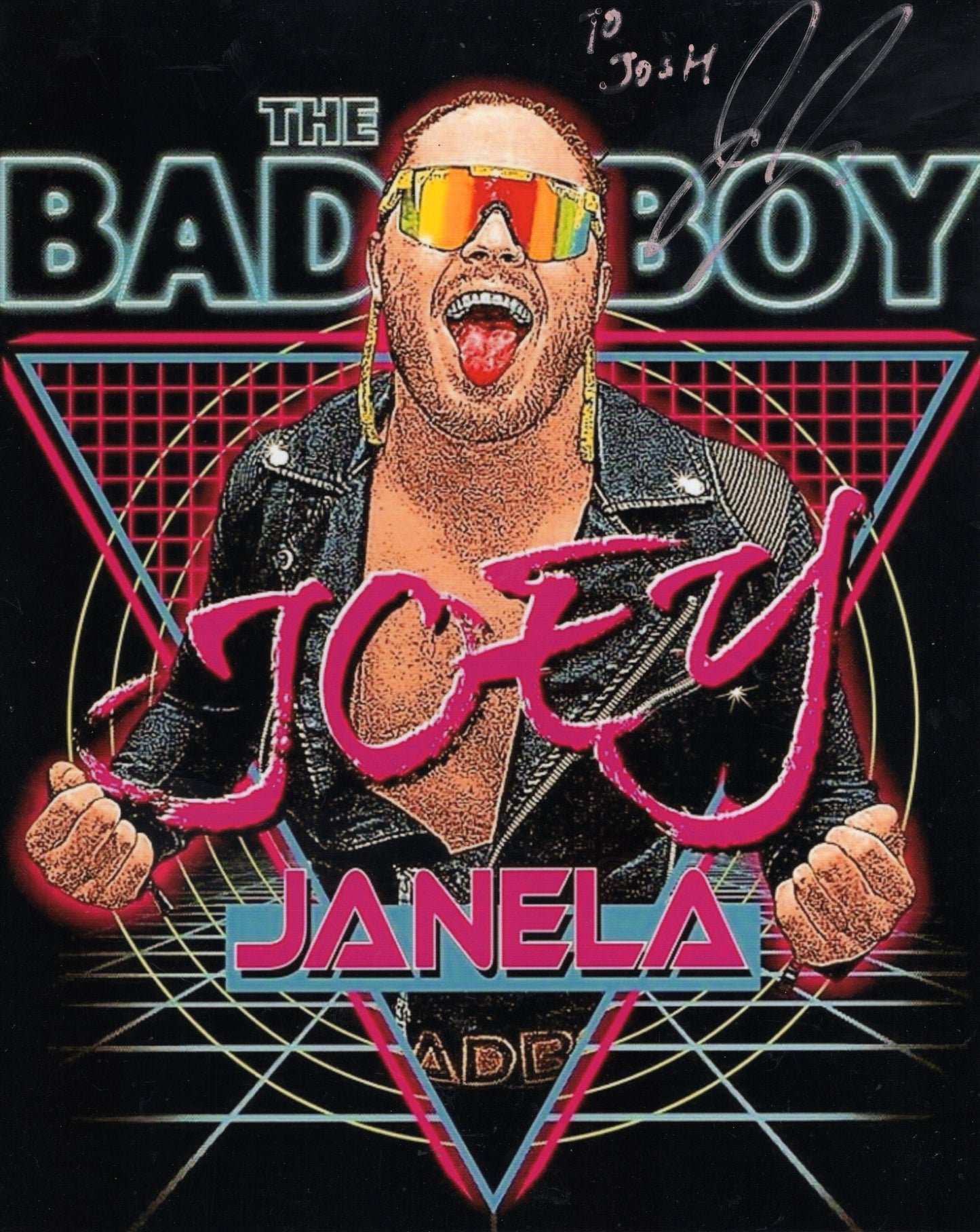 Joey Janela 8x10 photo signed auto autographed AEW