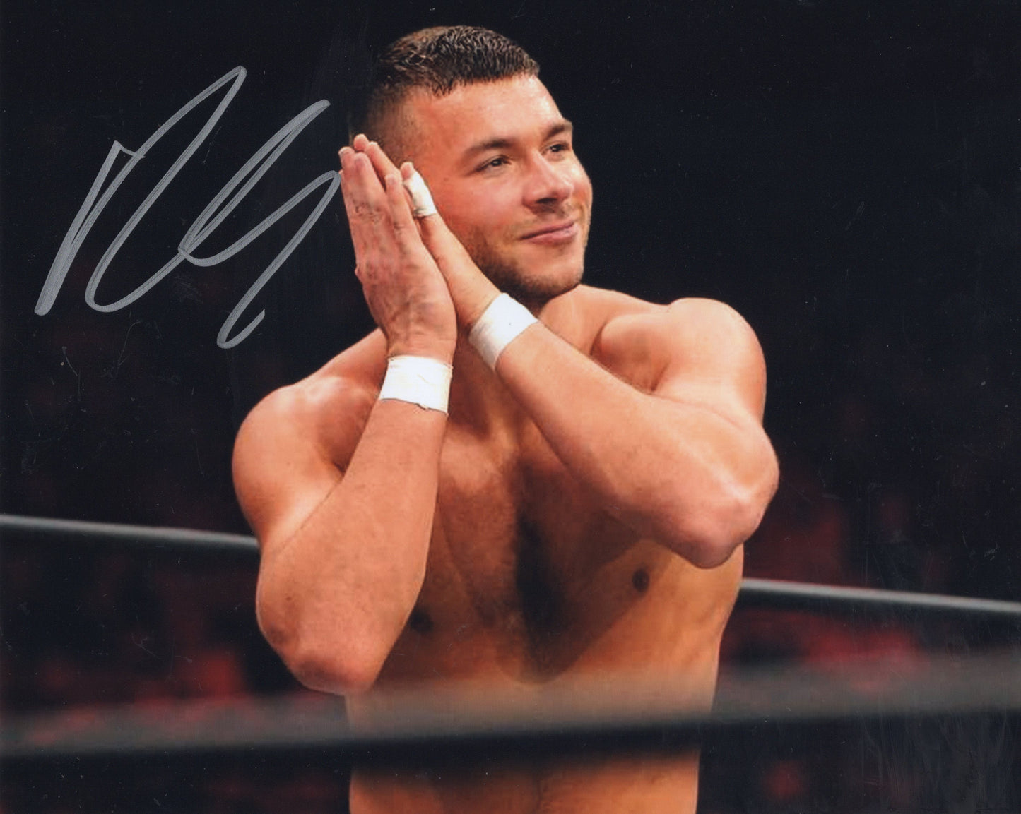 Daniel Garcia 8x10 photo signed auto autographed AEW