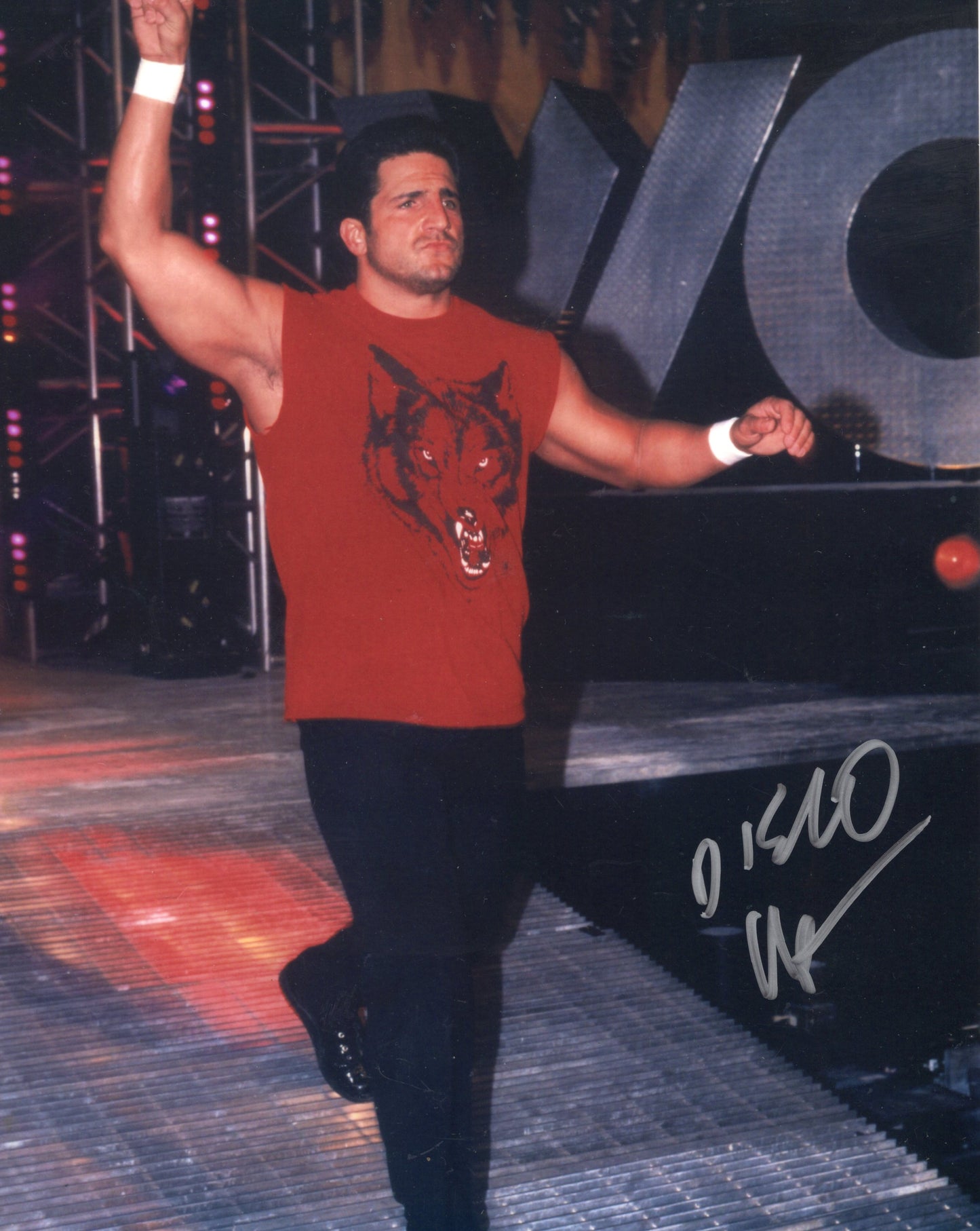 Disco Inferno (8x10) WCW photo signed auto autographed