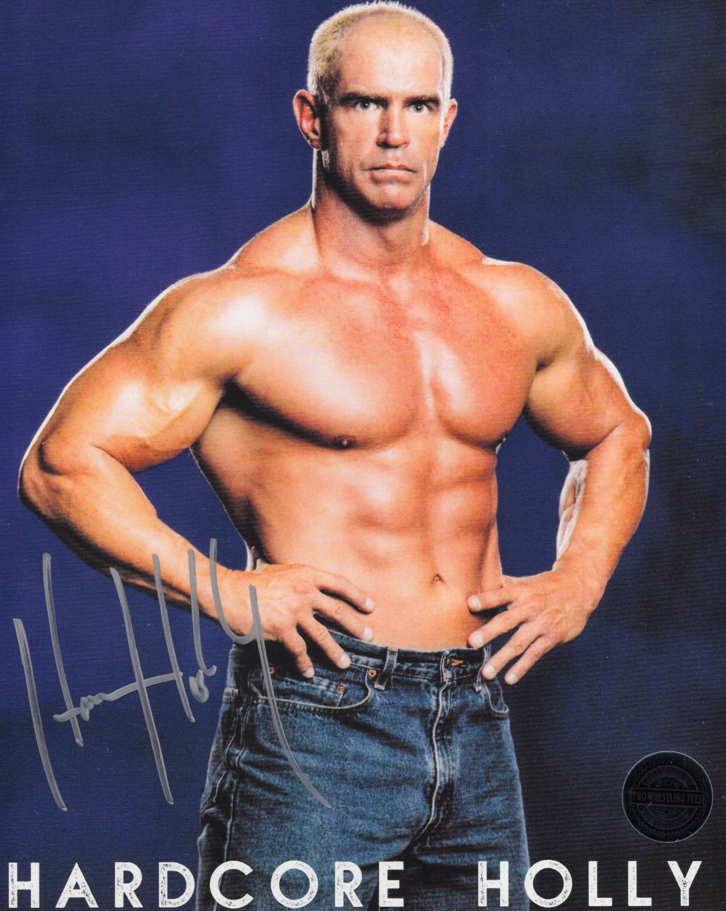 Hardcore Holly 8x10 photo signed auto autographed WWF WWE