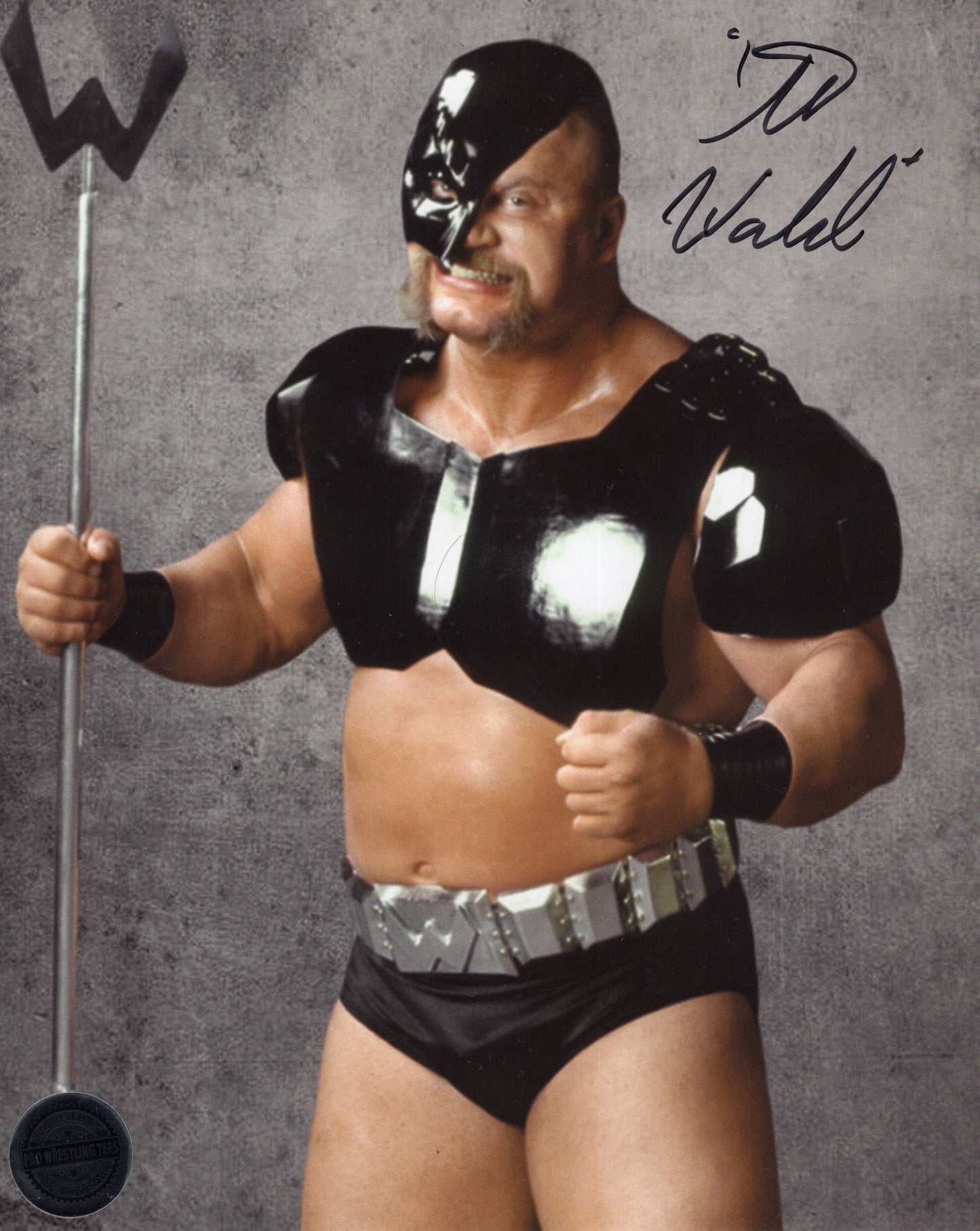 The Warlord 8x10 photo signed auto autographed WWE WWF