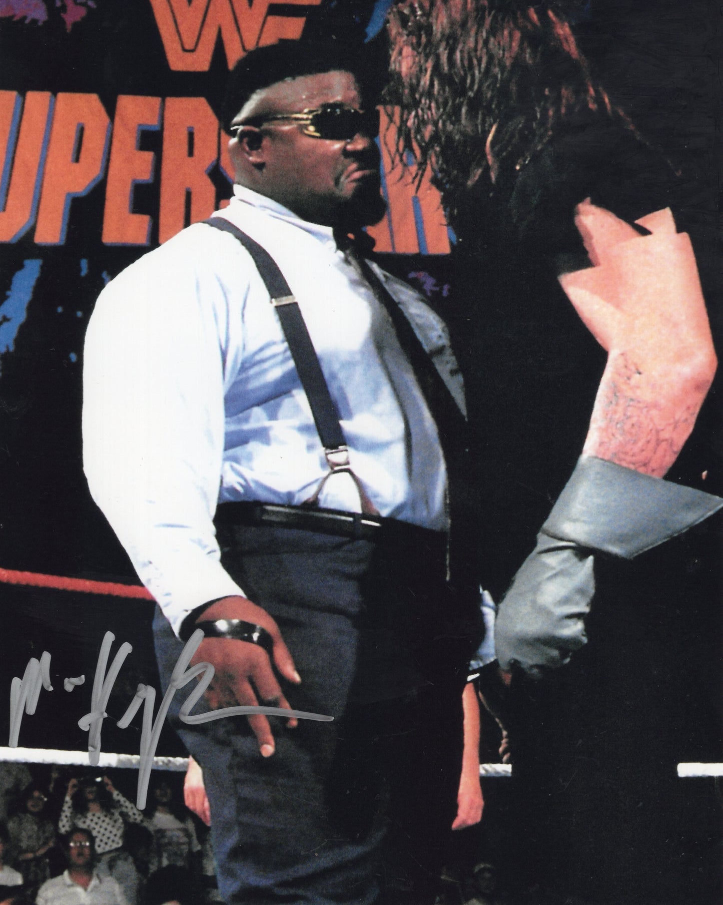 Mr. Hughes Curtis  8x10 photo signed auto autographed WWE WWF